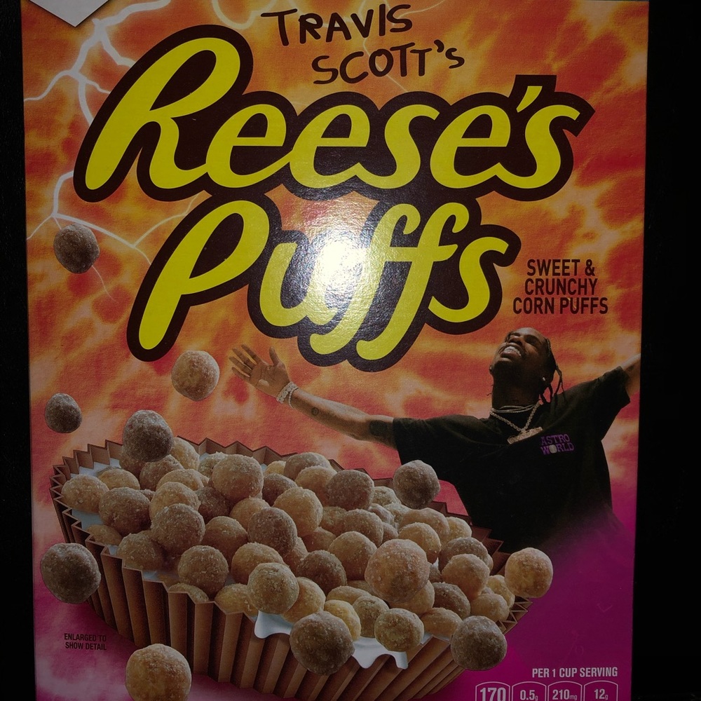 Travis Scott X Reese’s Puffs Cereal